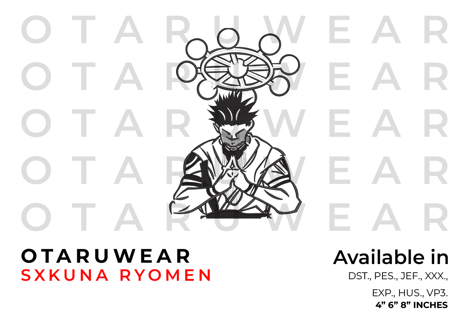 Sxkuna Ryomen Embroidery